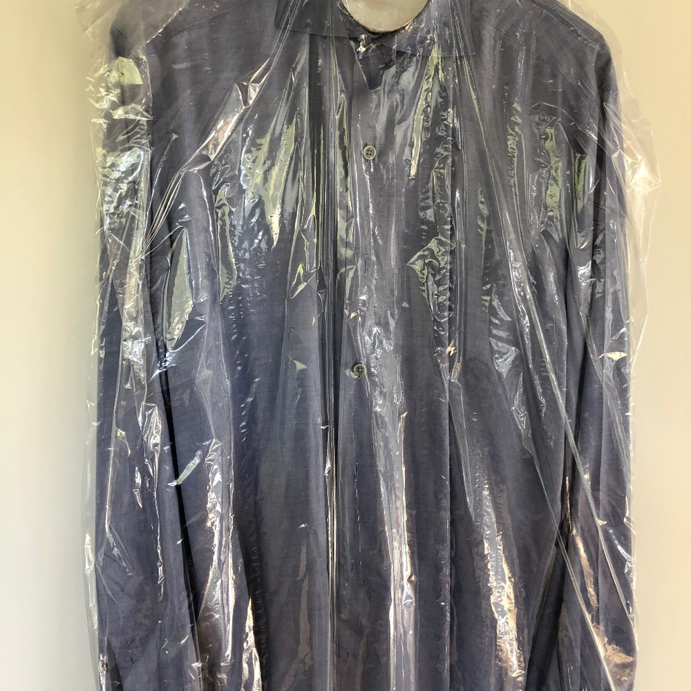 Zegna Men's Business Casual Dress Shirt